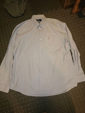 Ralph Lauren Light Blue Button-Down Oxford Shirt